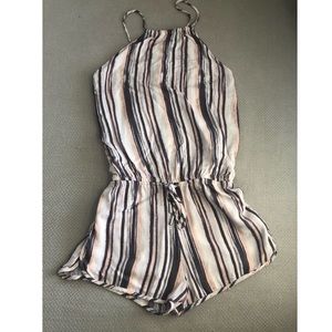 Lulus Beach Bound Halter Romper